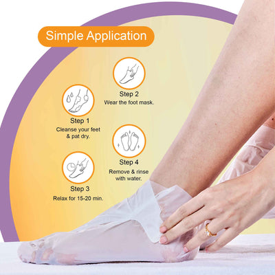 Vitamin C Foot Mask how to use