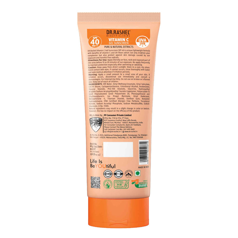 Dr.Rashel Vitamin C Sunscreen Spf 40.