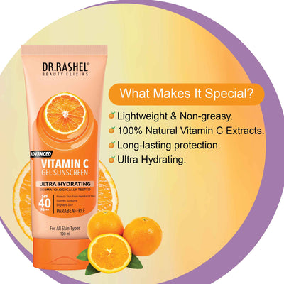 Dr.Rashel Vitamin C Sunscreen Spf 40.