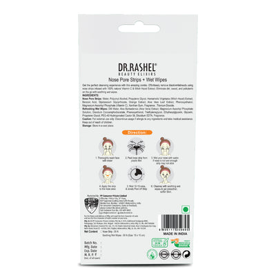 Vitamin C Nose Strips & Soothing Wet Wipes Combo Pack