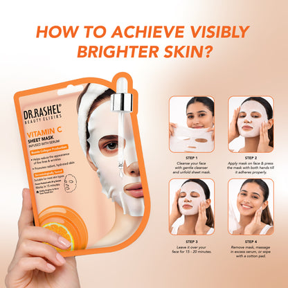 Vitamin C Sheet Mask with Serum