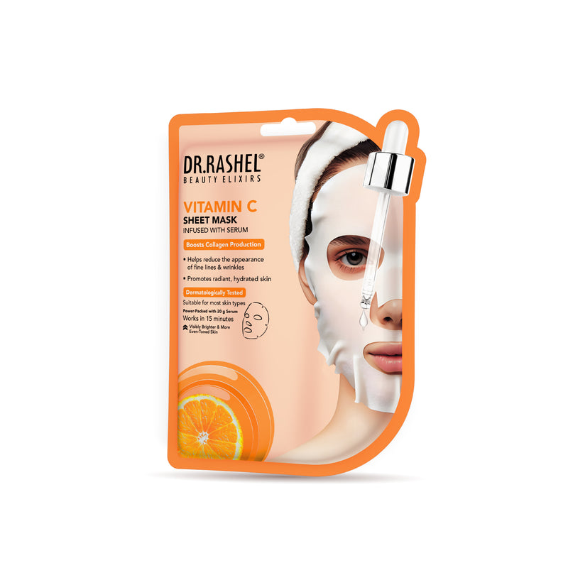 Vitamin C Sheet Mask with Serum