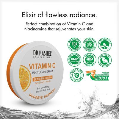 Vitamin C moisturizing cream extracts