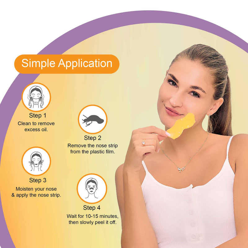 Vitamin C Nose Strips for Blackheads & Whiteheads (10 Strips)