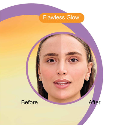 Vitamin C Gel before after