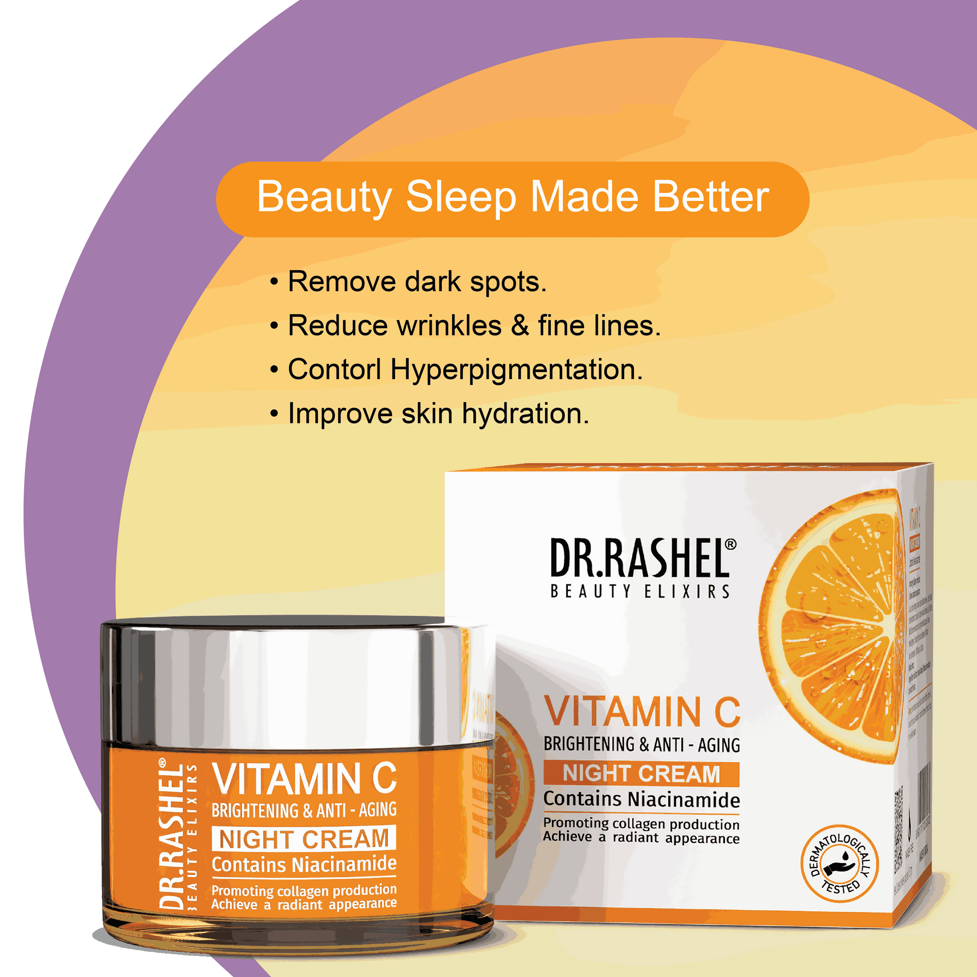 Vitamin C Night Cream Benefits