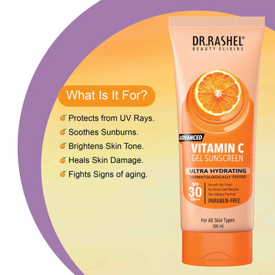 Vitamin C Sunscreen SPF 30 benefits