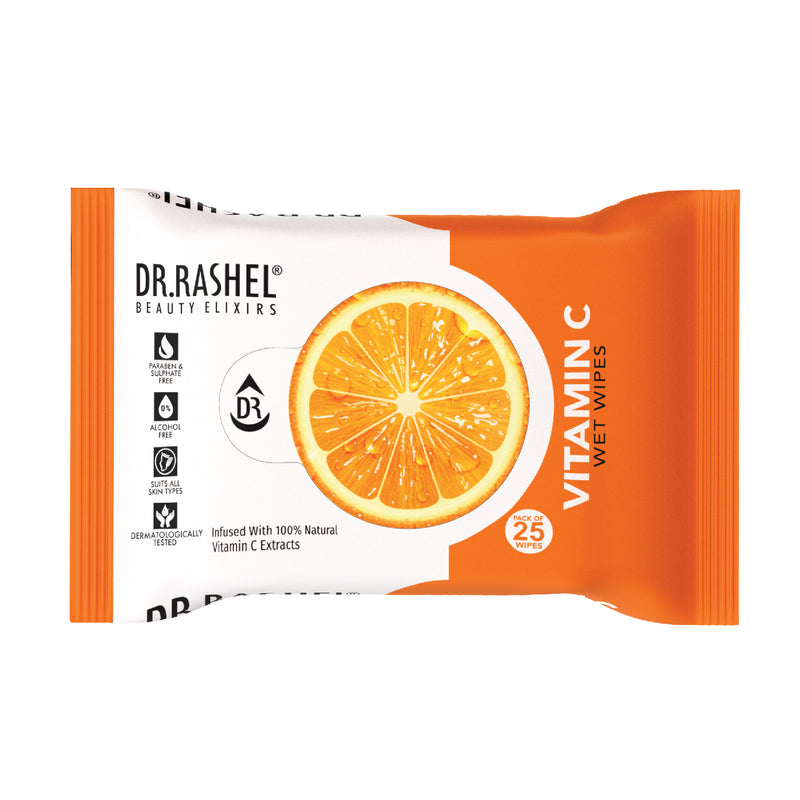 Vitamin C Face Wet Wipes Pack of 2