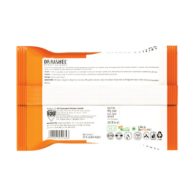 Vitamin C Face Wet Wipes Pack of 2