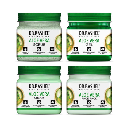 Aloe Vera Pack of 4 Mini Jar (180ml)