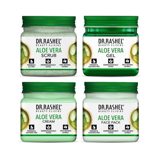 Aloe Vera Pack of 4 Mini Jar (180ml)