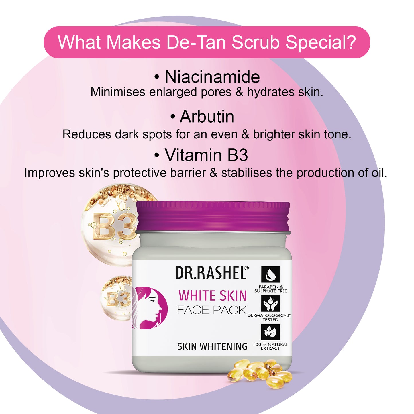 White Skin Face Pack (Pack Of 2)  - 45ml