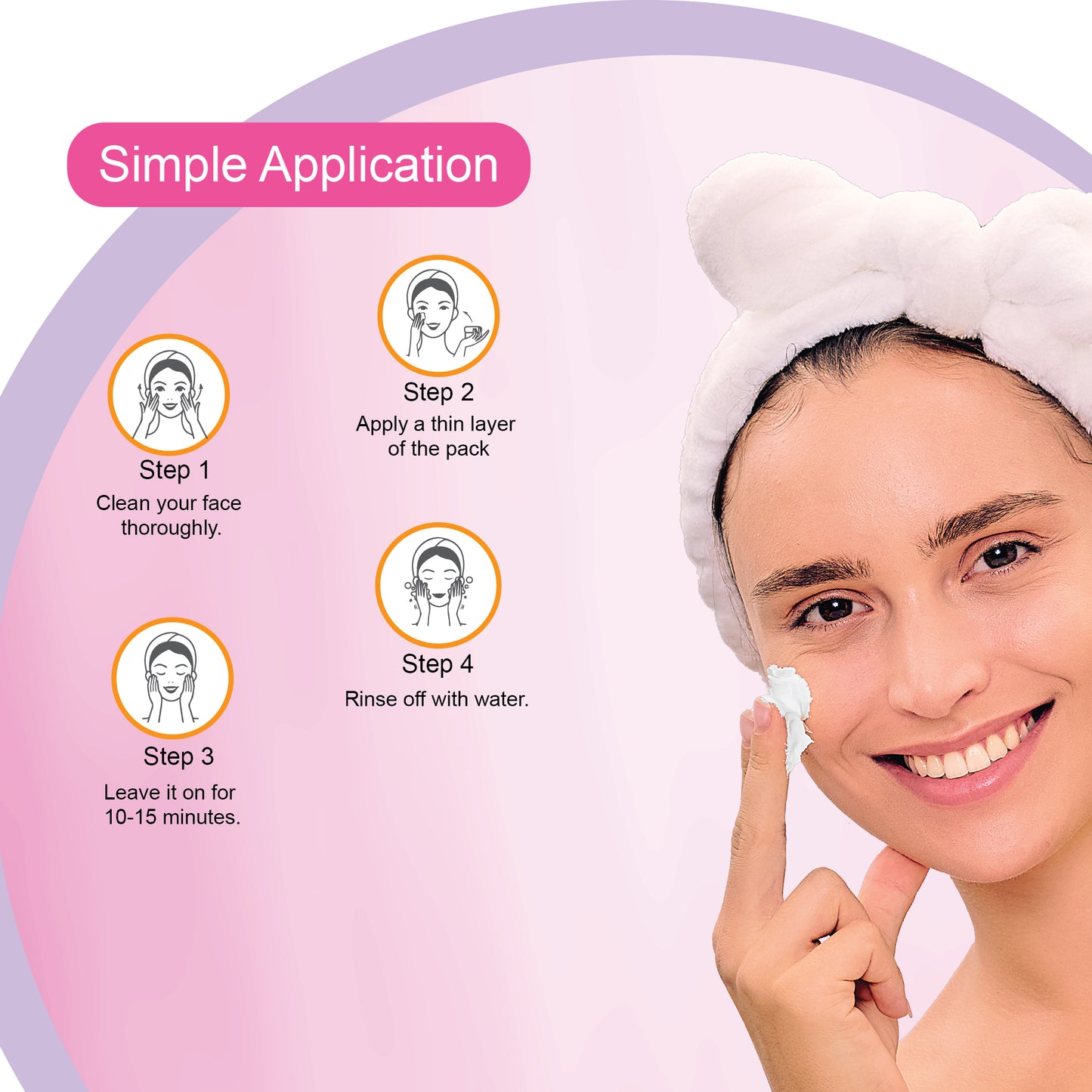 White Skin Face Pack (Pack Of 2)  - 45ml