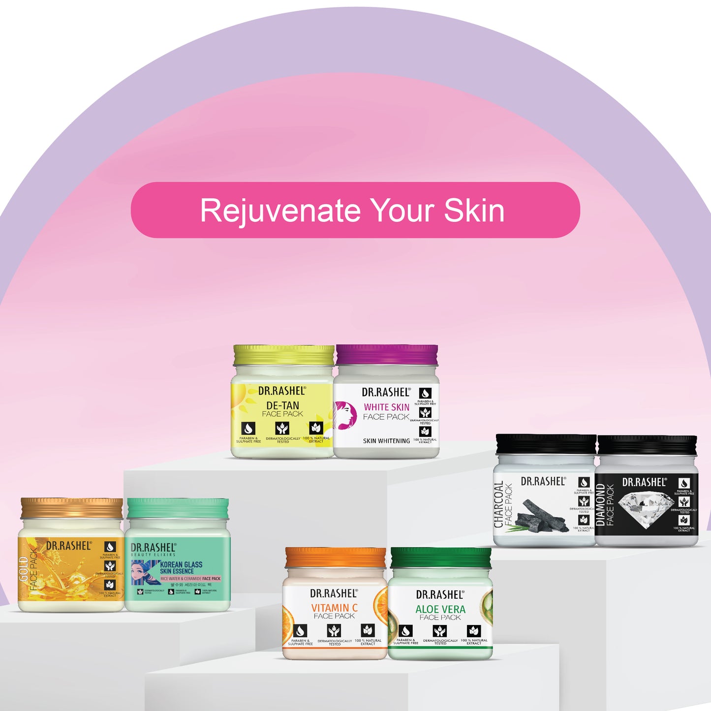 White Skin Face Pack (Pack Of 2)  - 45ml