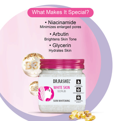 White Skin Scrub -380 Ml