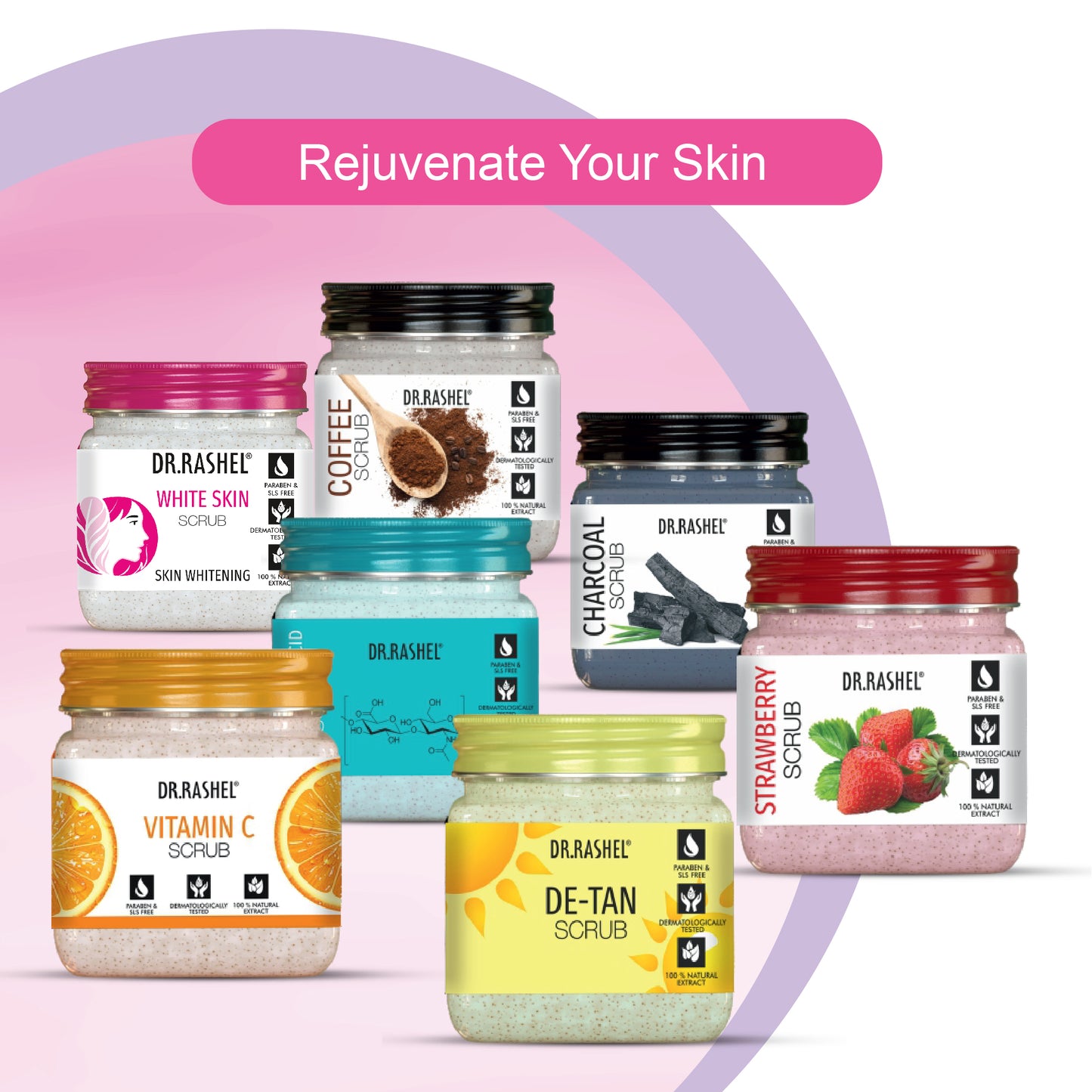 White Skin Scrub -380 Ml