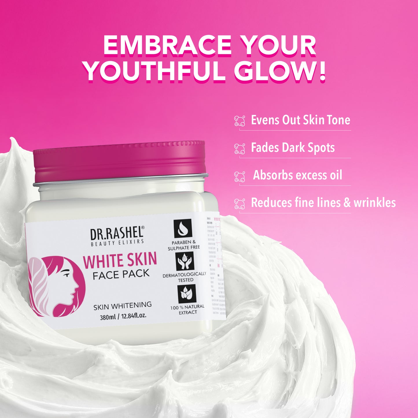 White Skin Cream - 380 ml