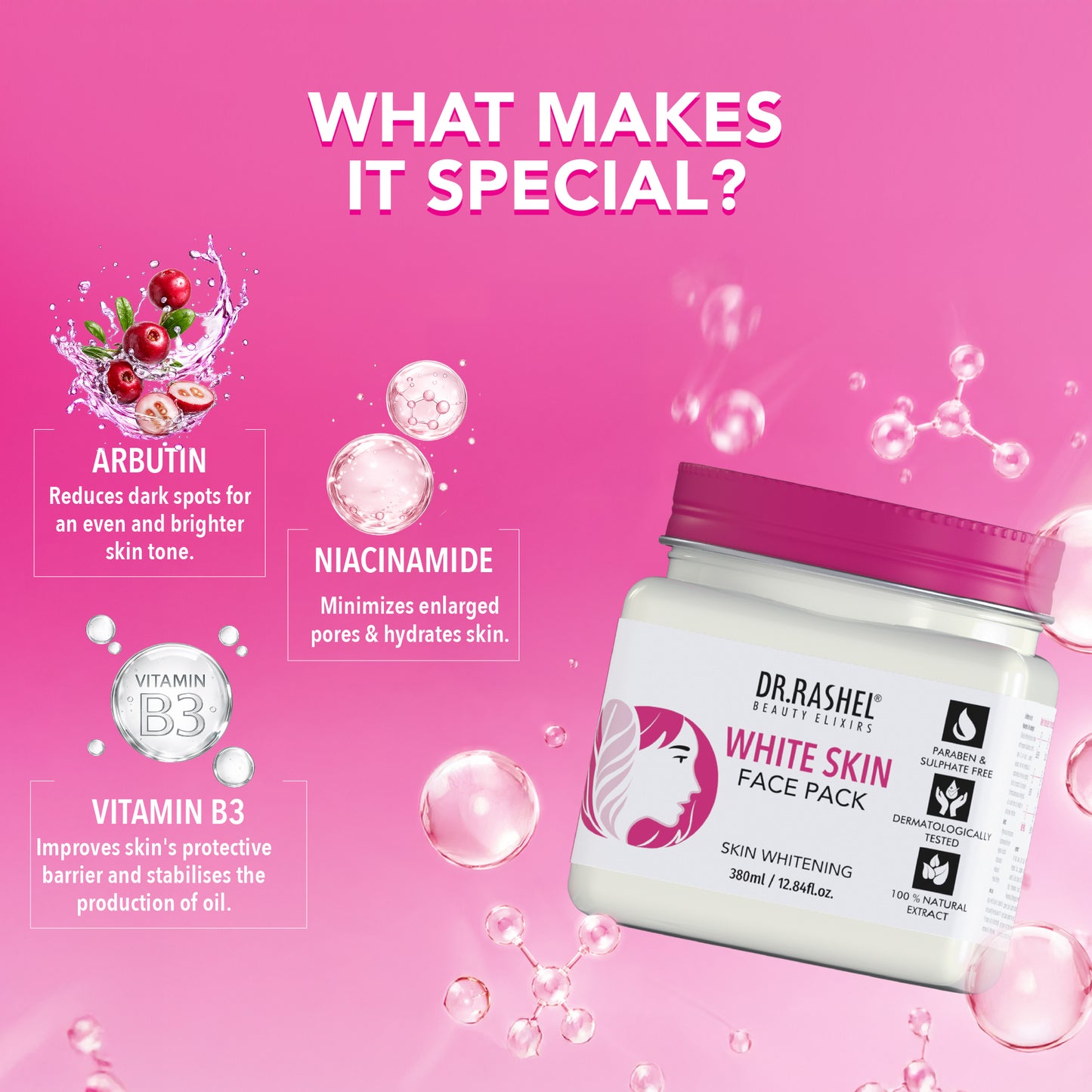 White Skin Cream - 380 ml