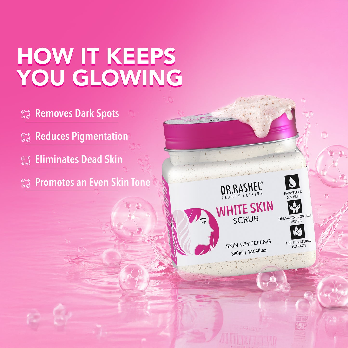 White Skin Scrub - 380 ml