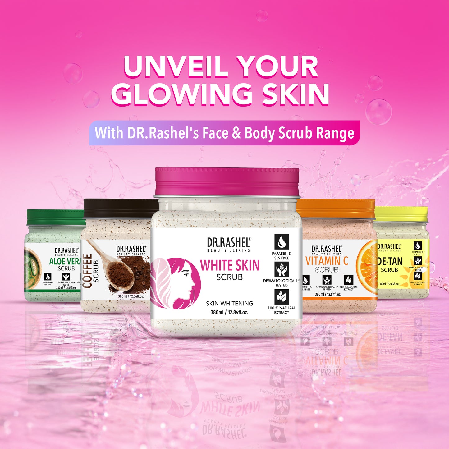 White Skin Scrub - 380 ml
