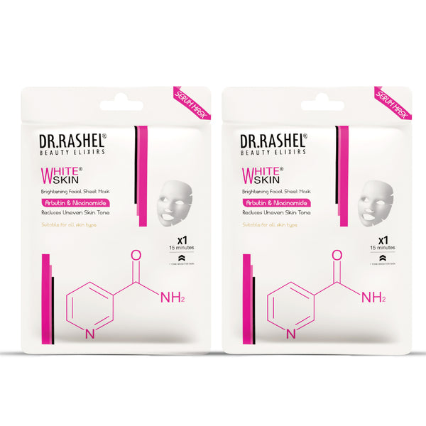 White Skin Sheet Mask pack of 2