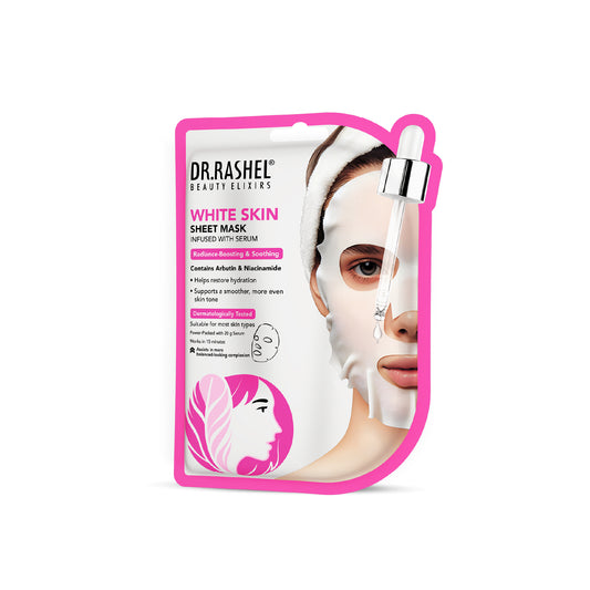 White Skin Sheet Mask with Serum