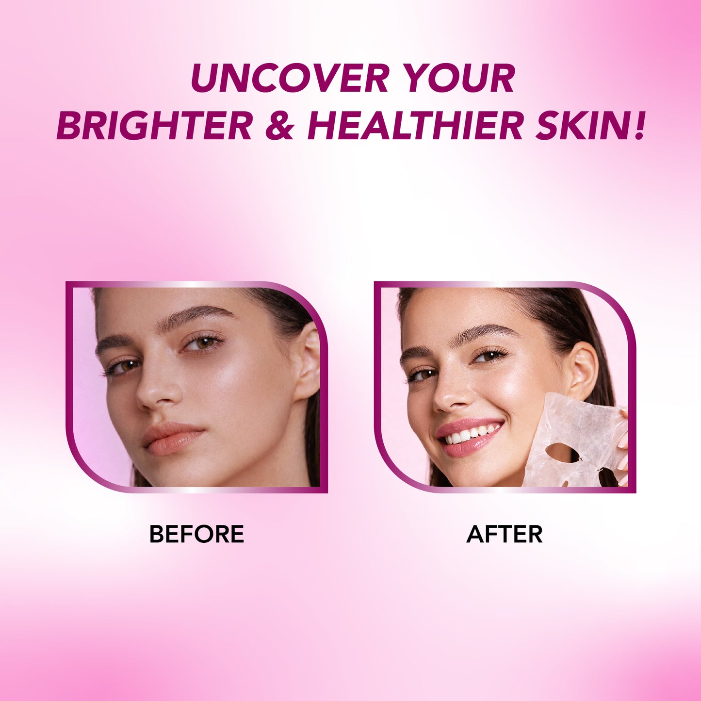 White Skin Sheet Mask with Serum