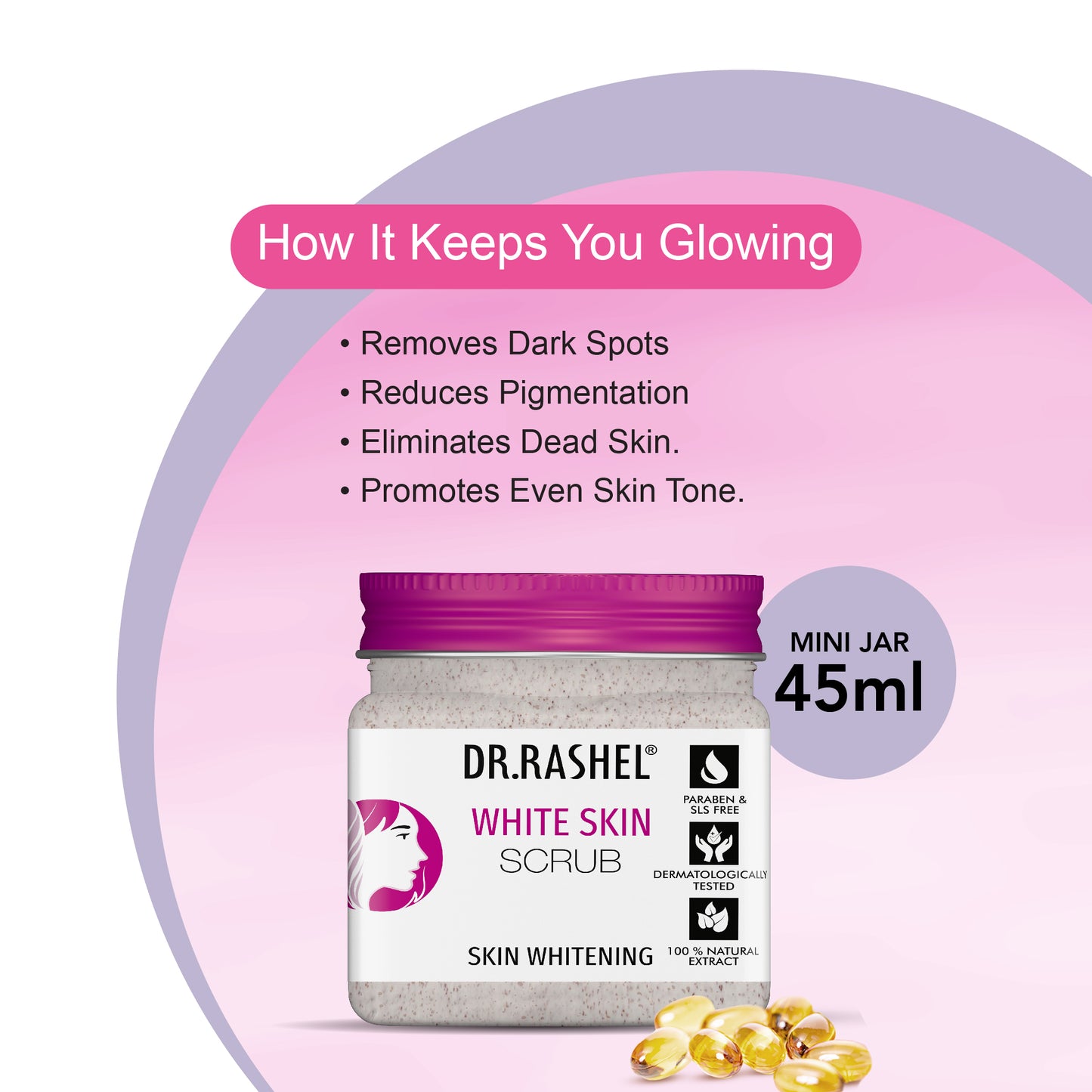 White Skin Scrub (Pack Of 2)  - 45ml