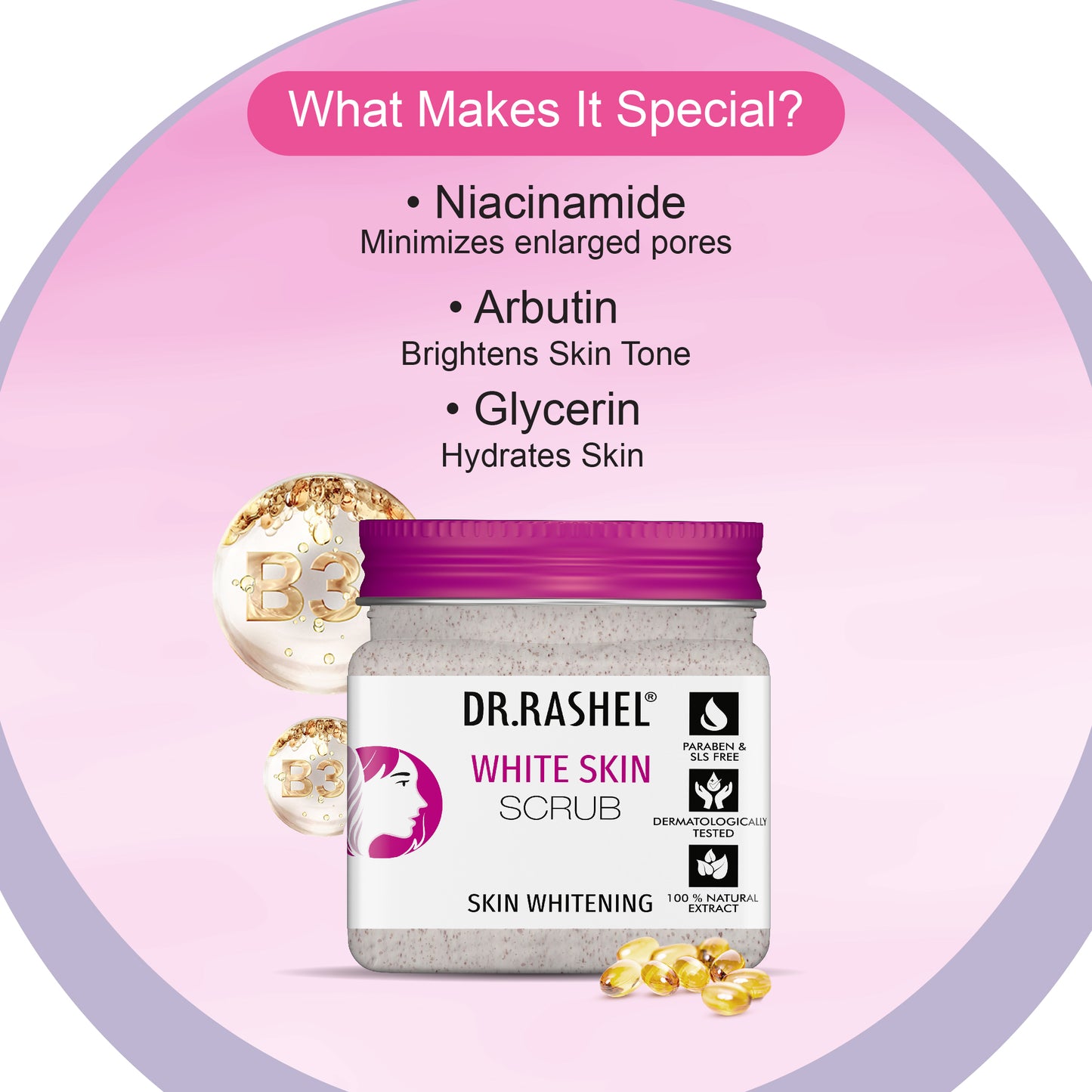 White Skin Scrub (Pack Of 2)  - 45ml