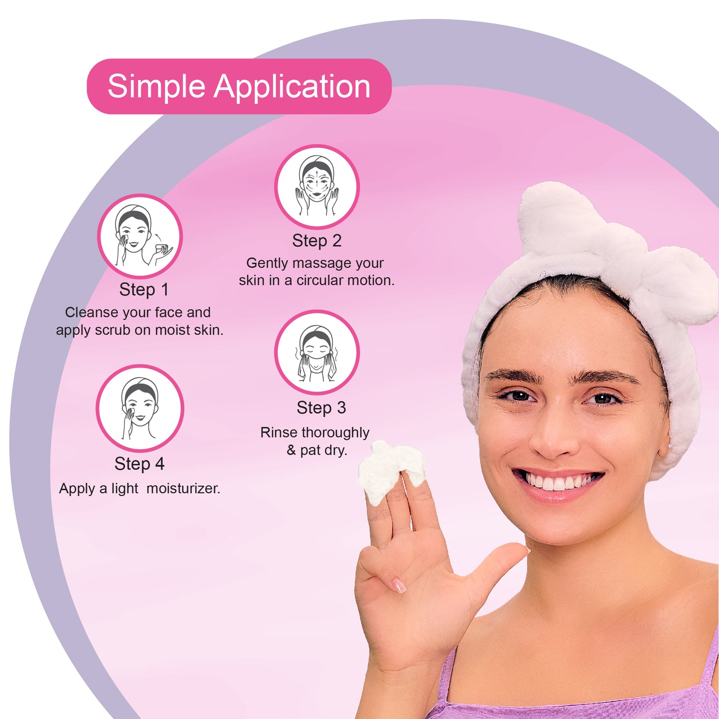 White Skin Scrub (Pack Of 2)  - 45ml