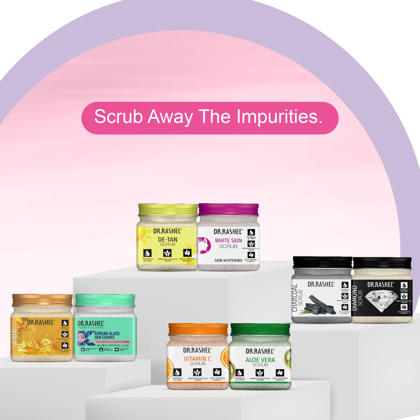 White Skin Scrub (Pack Of 2)  - 45ml