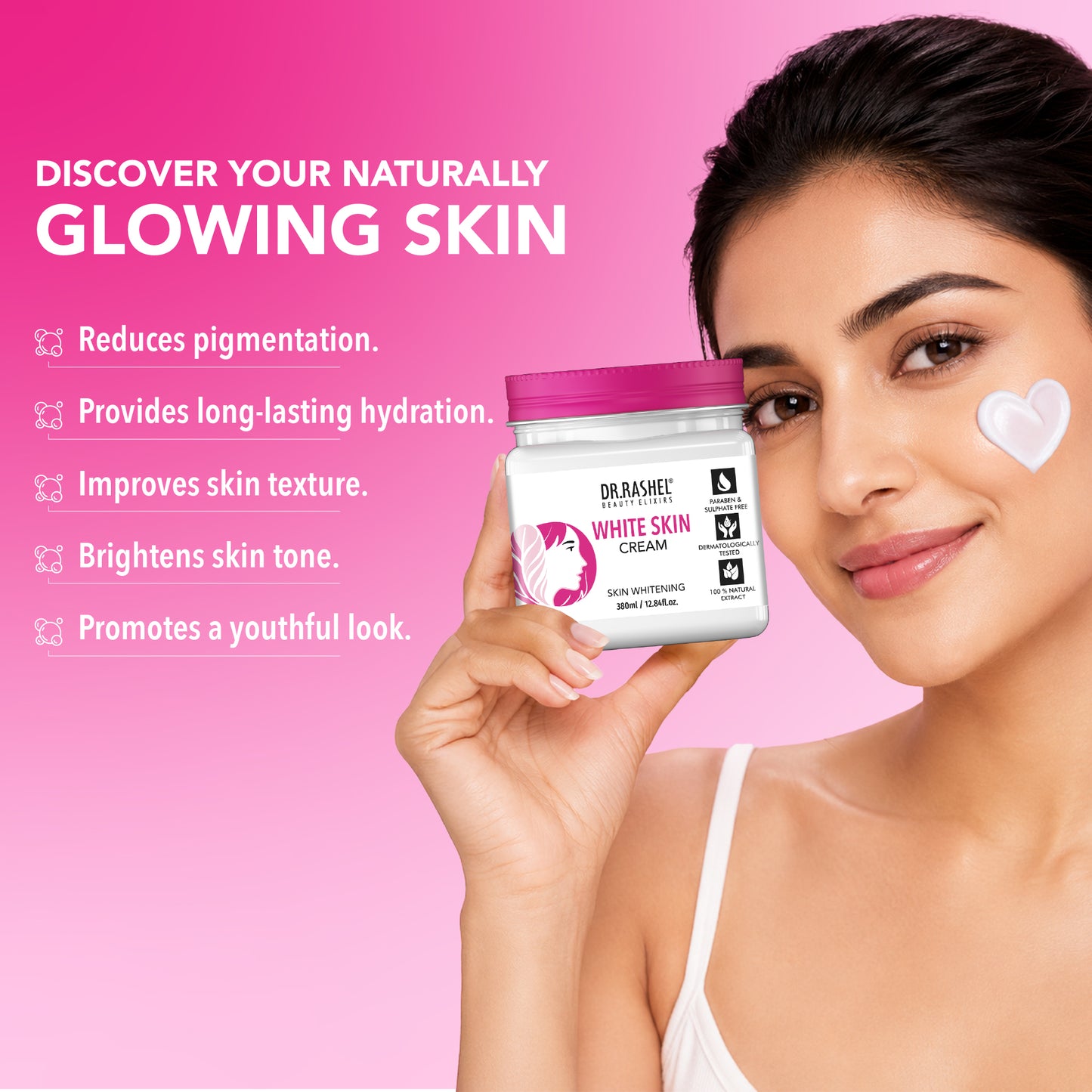 White Skin Cream - 380 ml