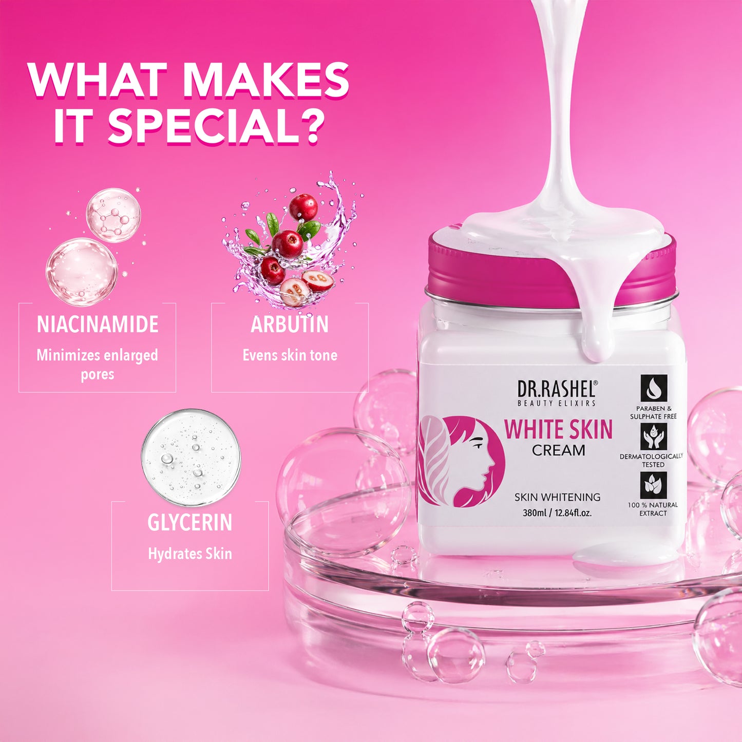 White Skin Cream - 380 ml