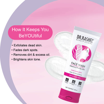 Dr.Rashel White Skin Face Wash - 100 Ml