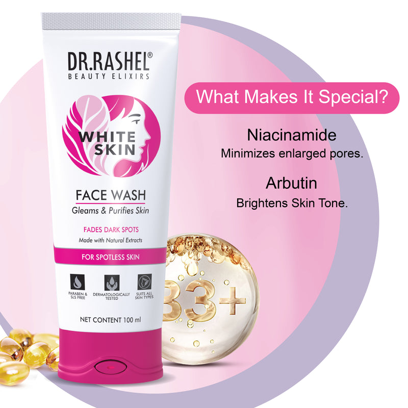 Dr.Rashel White Skin Face Wash - 100 Ml