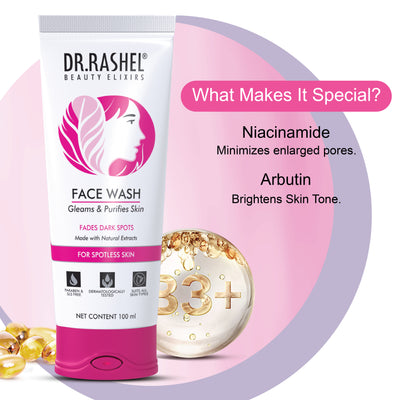 Dr.Rashel White Skin Face Wash - 100 Ml