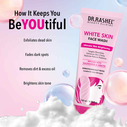 Dr.Rashel White Skin Face Wash - 100 Ml