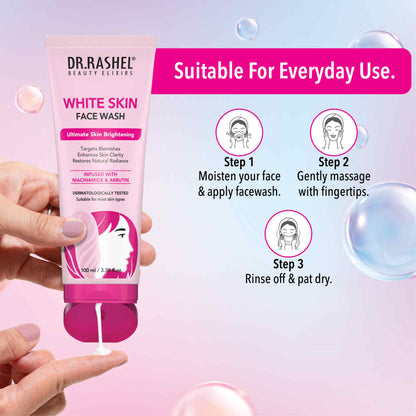Dr.Rashel White Skin Face Wash - 100 Ml