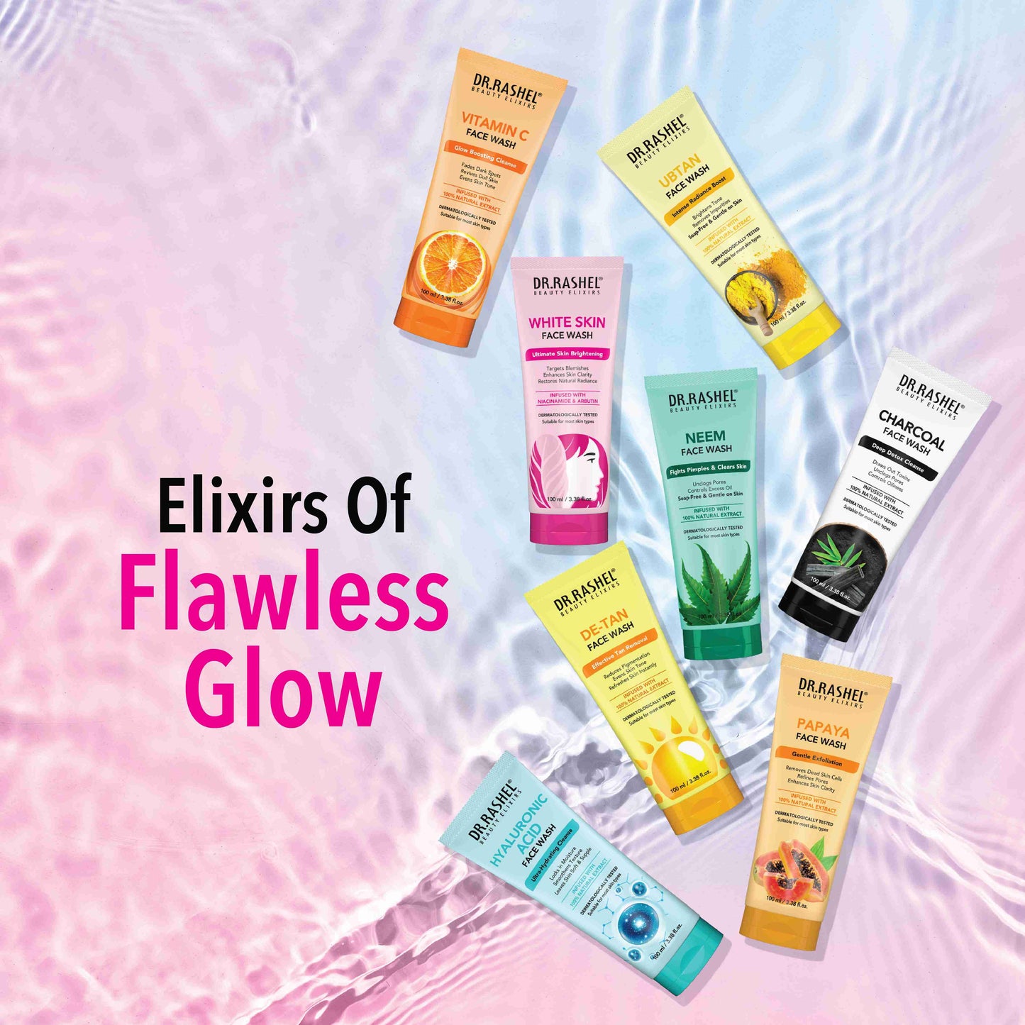 Dr.Rashel White Skin Face Wash - 100 Ml