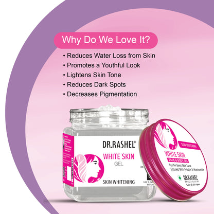 how to use white skin gel 