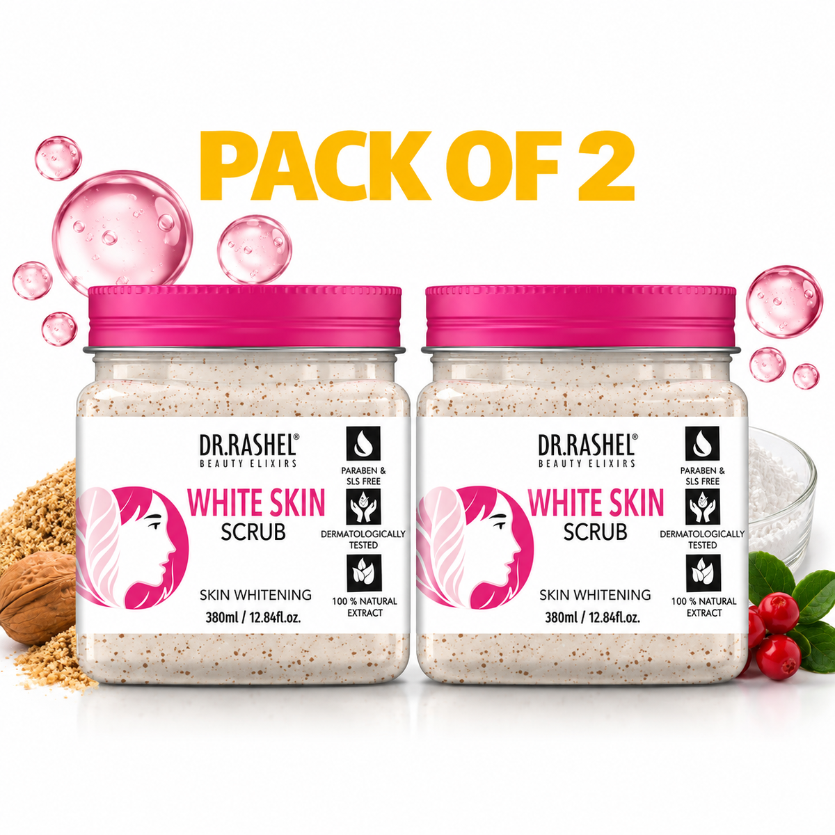 White Skin Scrub - 380 ml