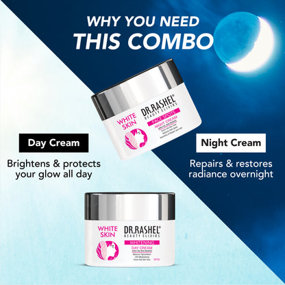 White Skin Day & Night Cream Combo