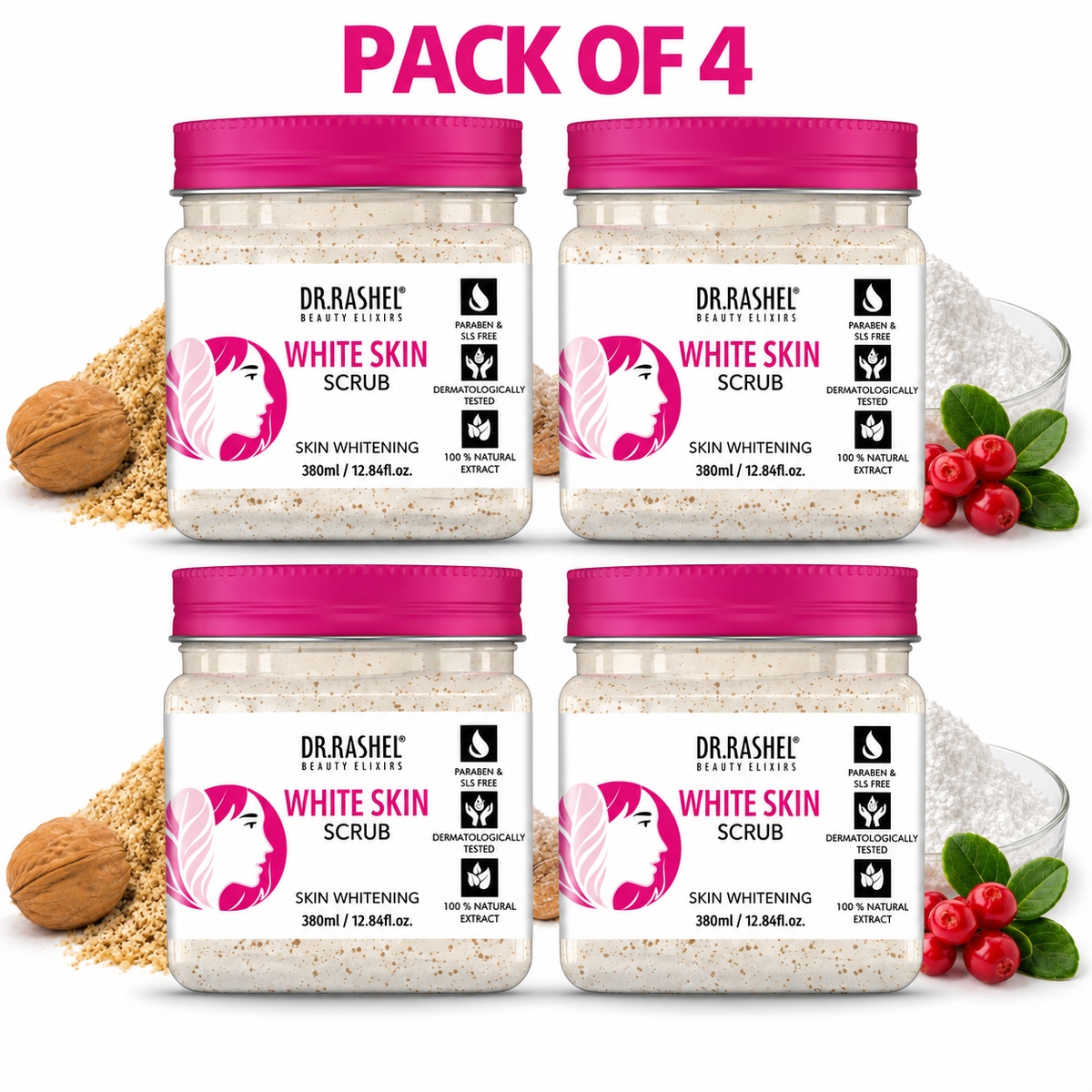 White Skin Scrub - 380 ml