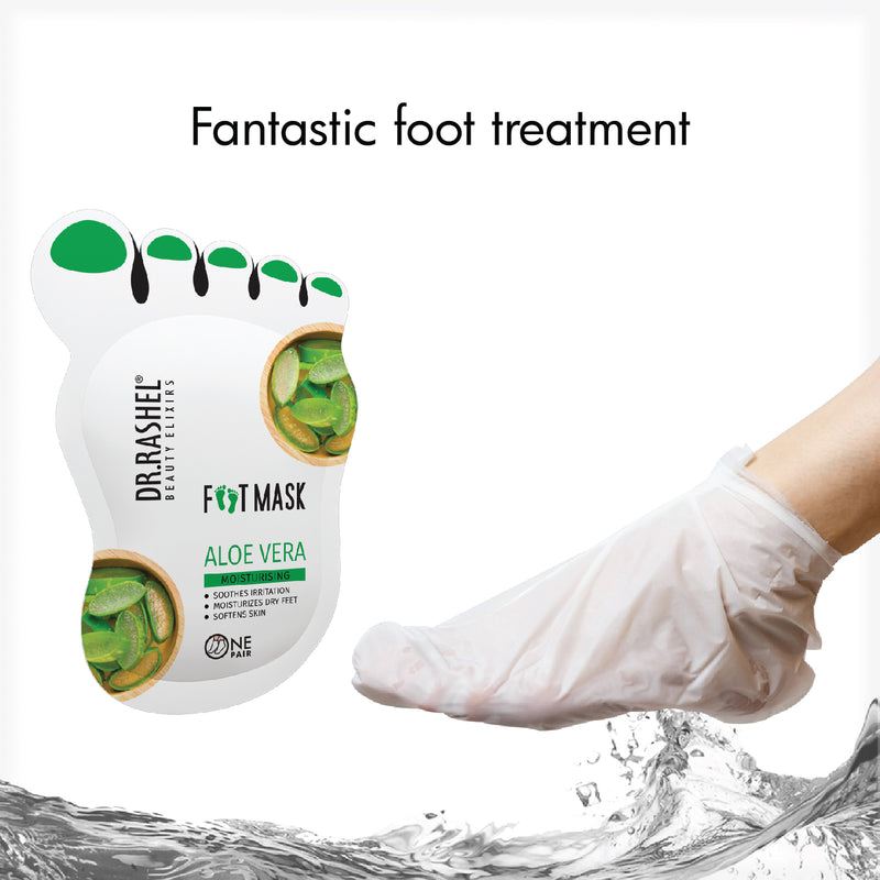 aloe vera foot peel mask