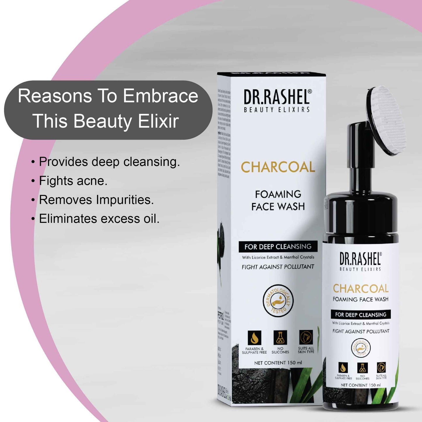 charcoal foaming face wash benefits