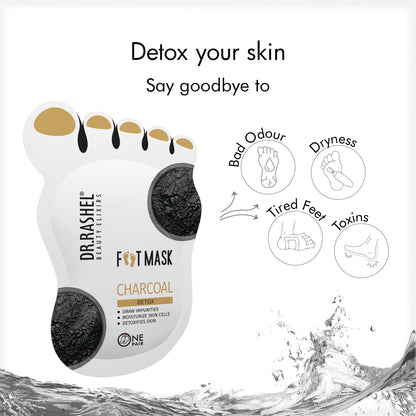 charcoal foot mask benefits