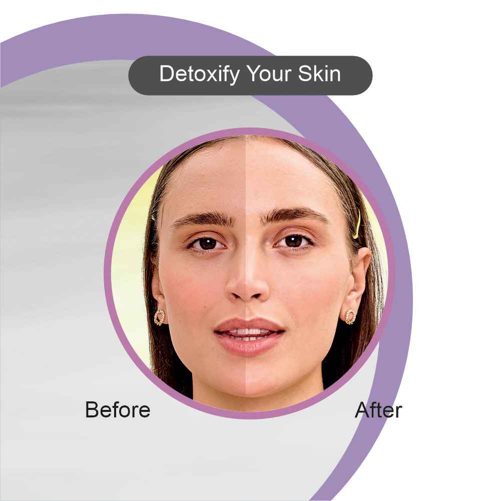 charcoal scrub before after