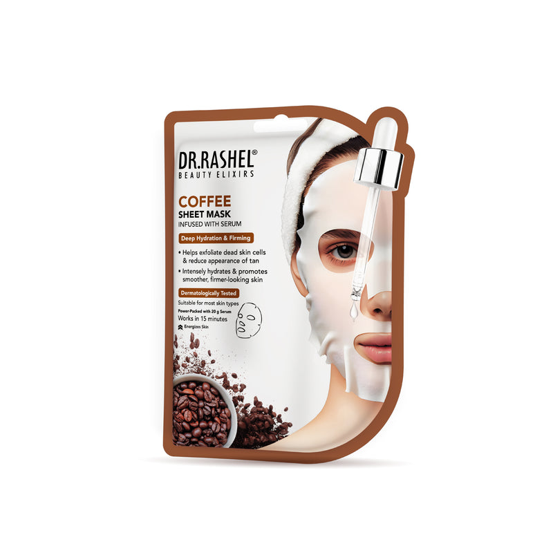 Coffee Sheet Mask with Serum