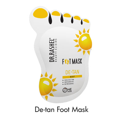 de tan foot mask