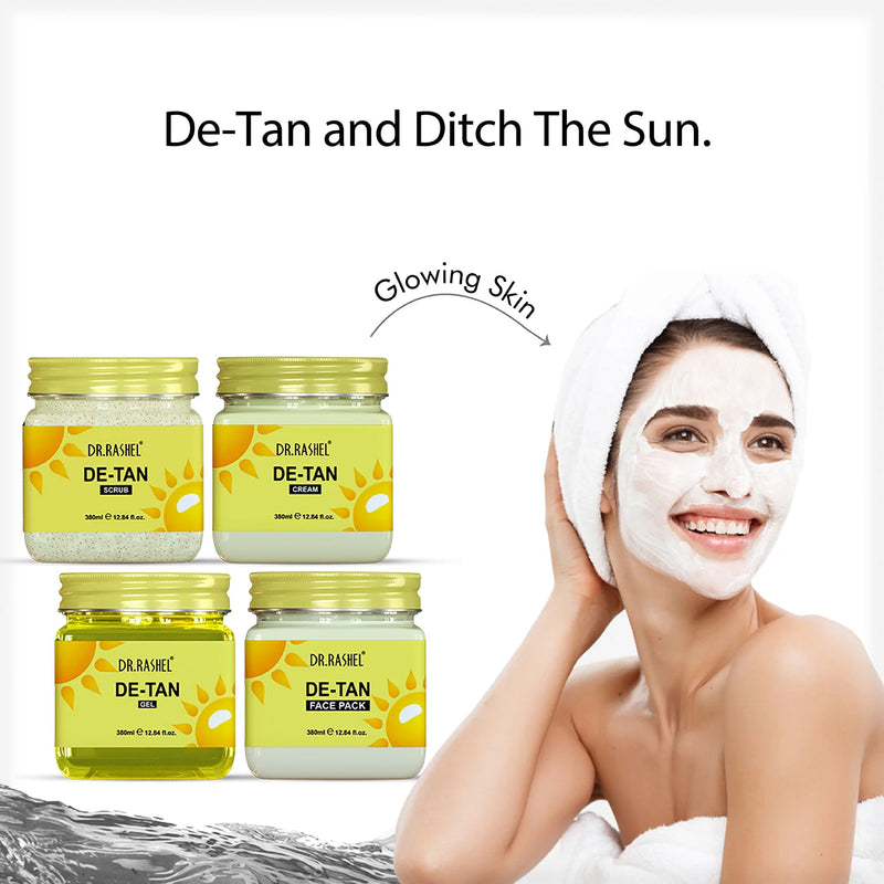 Detan Pack of 4 Mini Jar (180ml)